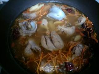 #御寒美食# Chicken Leg Fresh Soup recipe