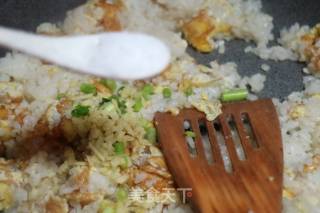 Christmas Garland Fried Rice recipe