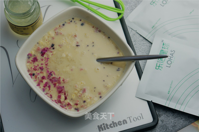 Bird's Nest Rose Peas Paste recipe