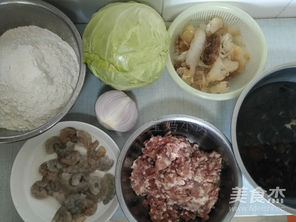 Sea Cucumber and Shrimp Dumplings recipe