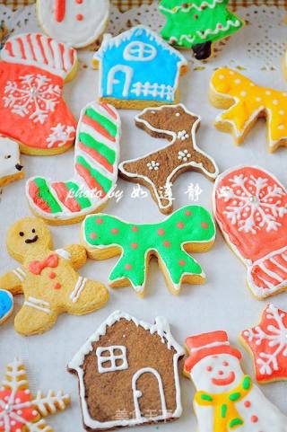 Christmas Icing Cookies recipe