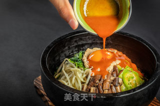 Simple Korean Bibimbap, A Must for Watching Korean Dramas recipe