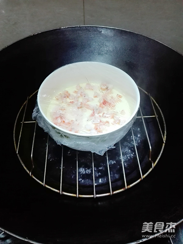 Steamed Egg with Shrimp recipe