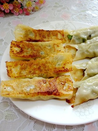 Pork Pot Stickers with Mushrooms and Green Peppers recipe