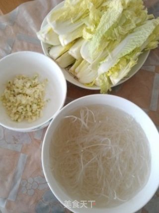 Garlic Vermicelli Baby Cabbage-cabbage to Make Seafood Flavor recipe