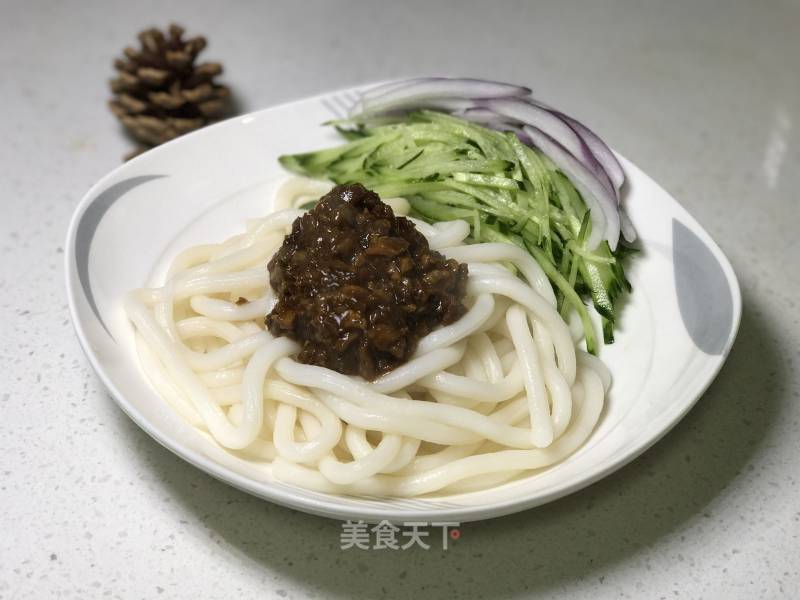 Roast Duck Fried Udon Noodles recipe