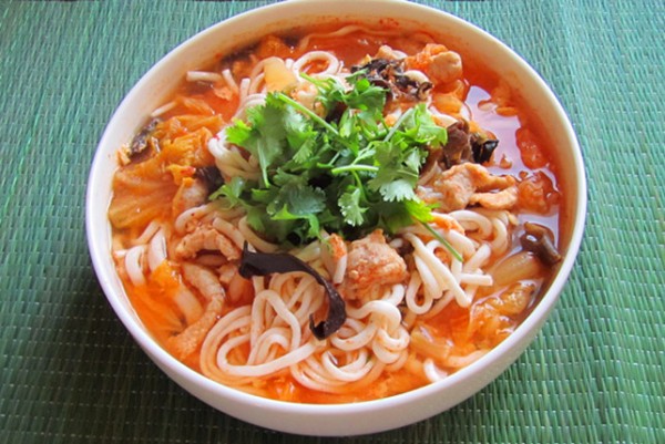 Kimchi Konjac Noodles recipe