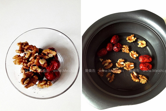 Jujube Sesame Walnut Dew recipe