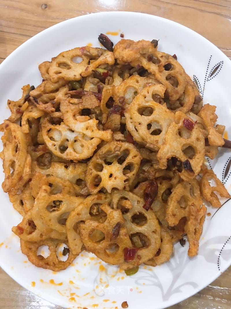 How to Make Spicy Lotus Root Slices recipe
