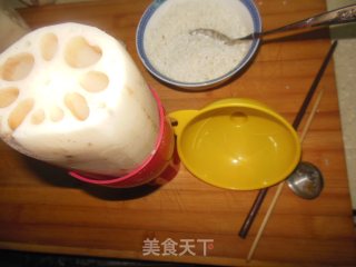 Sweet-scented Osmanthus Glutinous Rice and Lotus Root-send A Three-minute Recipe for Filling Rice recipe