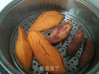 #trust之美#xiaohuangren Sweet Potato Buns recipe