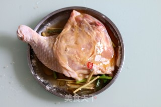 #trust之美# Steamed Chicken Drumsticks with Salt Baked Chicken Noodle recipe