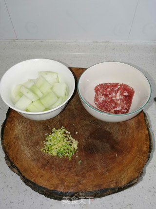 Winter Melon Shrimp Skin Meatball Soup recipe