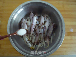 Fried Saury recipe