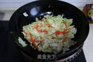 Sesame Pepper Savory Cabbage recipe