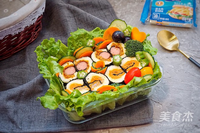 Sweet Potato Toast Roll Bento recipe