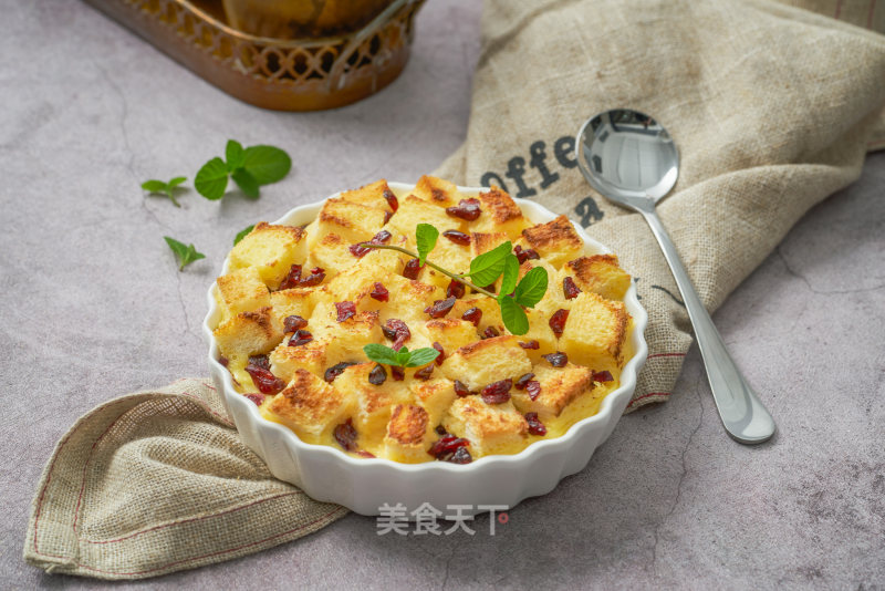 Toast Custard Pudding recipe