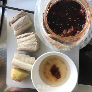 Steamed Pork with Fermented Bean Curd and Chestnut recipe