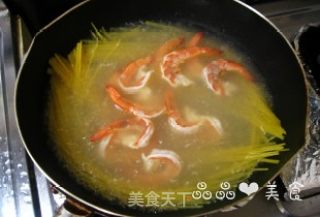 Pasta with Japanese Style Corn and Shrimp recipe