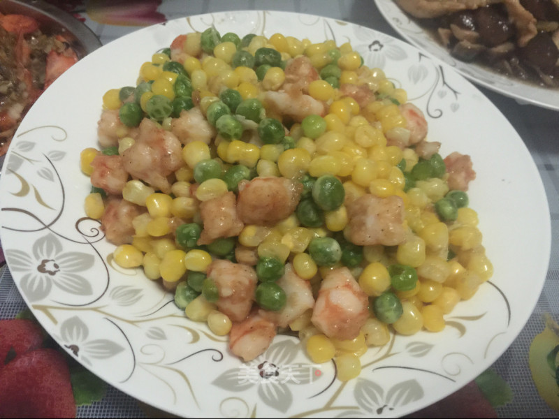 Green Beans and Corn Shrimp