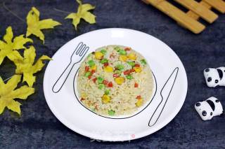 Krill Three Fresh Fried Rice recipe