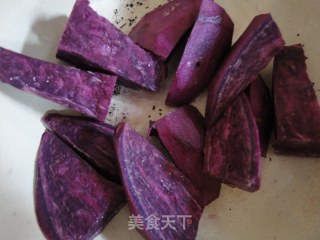 Coconut Sweet Potato Pumpkin Glutinous Rice Cake recipe