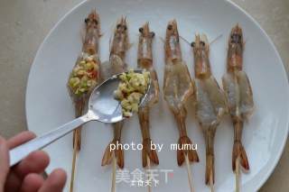 Oil-free Garlic Open Back Shrimp recipe