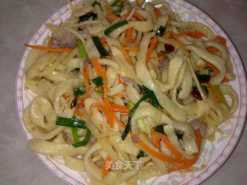 Homemade Three Silk Noodles recipe