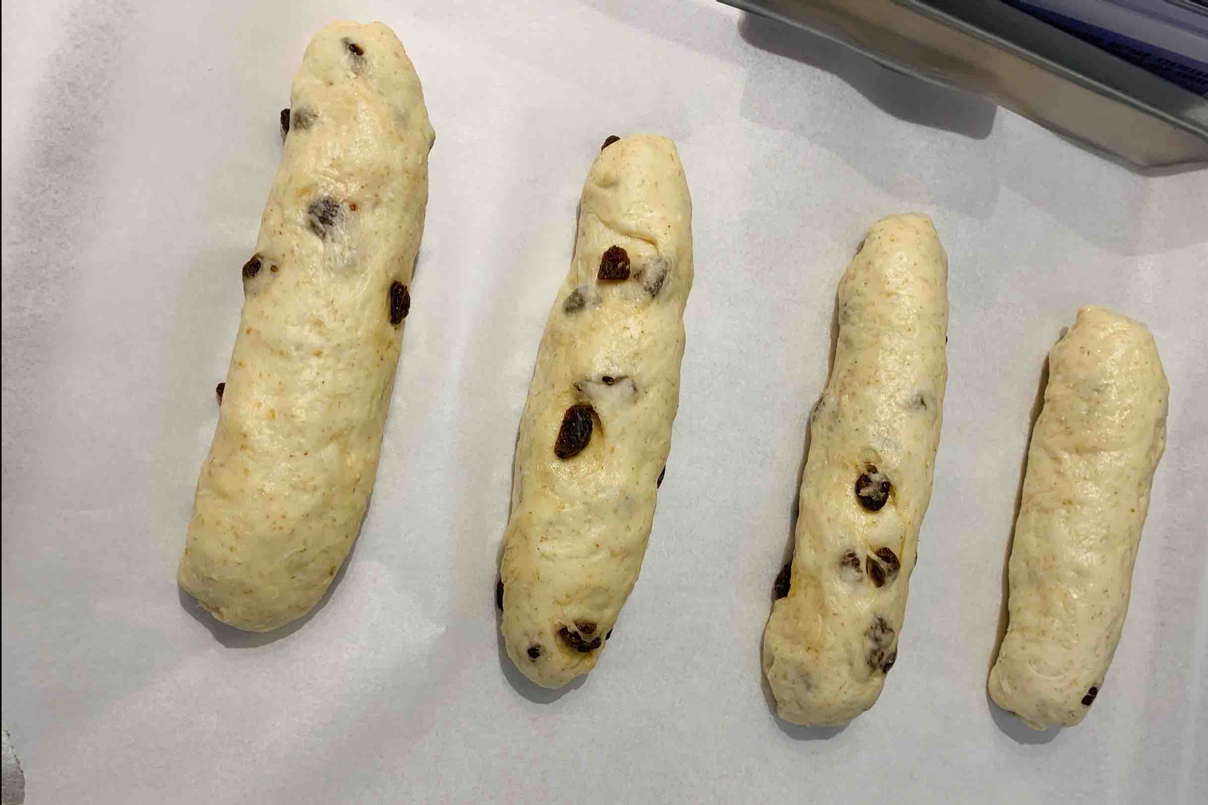 Whole Wheat Cheese Bread, Collision of Raisins and Red Beans recipe