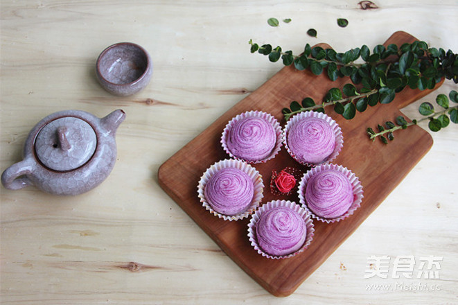 Purple Sweet Potato Crisp recipe