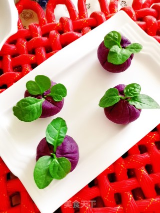 Purple Sweet Potato Tea Towel Twist recipe