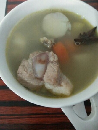 Taro Pork Ribs Soup recipe