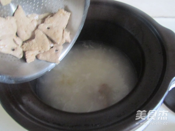 [supor] Cilantro Pork Liver Yin Rice Congee recipe