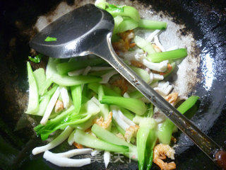 Kaiyang Squid Stir-fried Vegetable Stem recipe