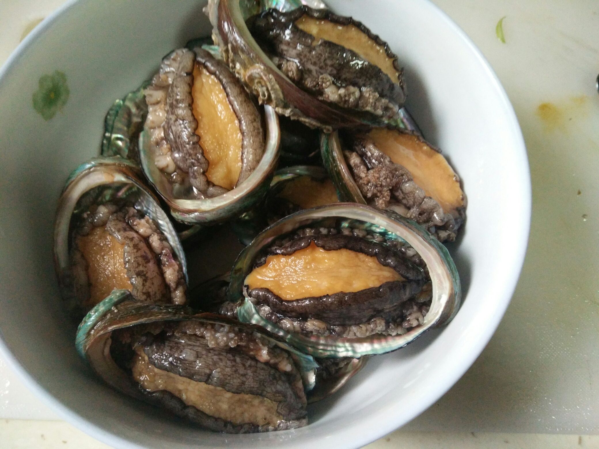 Abalone with Sauce recipe