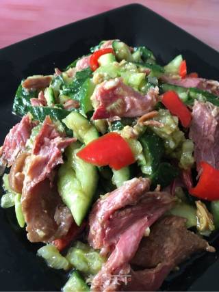 Pork Pork with Cucumber recipe