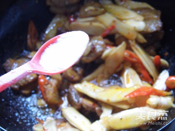 Twice-cooked Pork with Ginger recipe