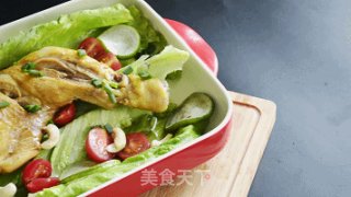 Honey Lemon Grilled Chicken Salad recipe