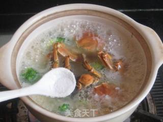 Crab and Broccoli Porridge recipe