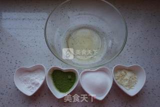 #aca烤明星大赛# Matcha Meringue recipe