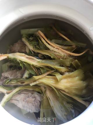 Chayote Bawang Flower Pot Pork Bone recipe