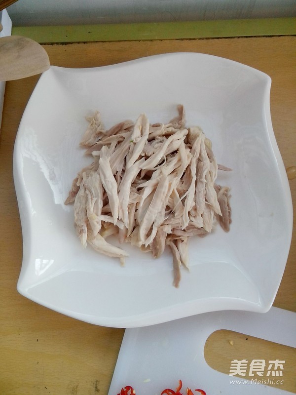 Cold Chicken Shreds recipe