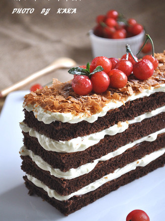 Orange Liqueur Cocoa Cake recipe