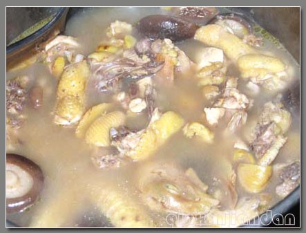 Chestnut Chicken Soup recipe