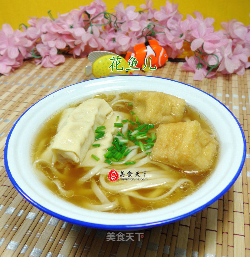 Oily Tofu Noodles recipe