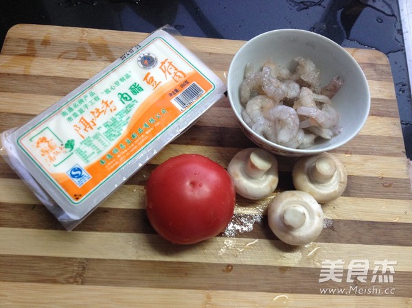Tofu and Shrimp in One Pot recipe