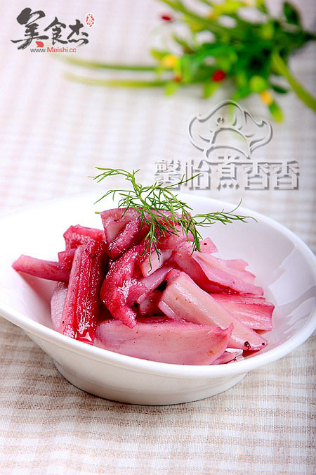 Blueberry Crispy Lotus Root recipe