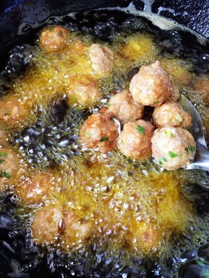 Fried Lotus Root Balls recipe