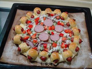 Pastry Making "mini Hot Dog Pizza" recipe