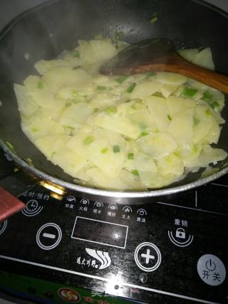 Garlic Potato Chips recipe